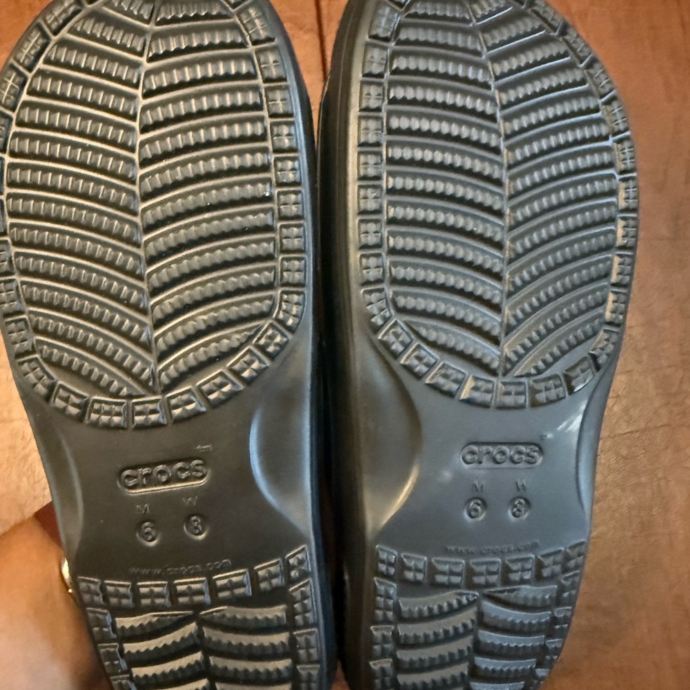 Black classic Crocs Slide Sandals unisex - Picture 3 of 3